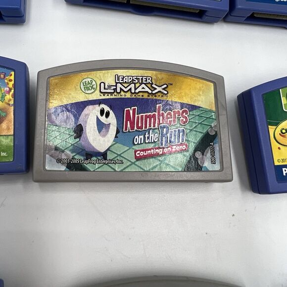 Leapster Leap Frog Games Lot Battery Or Wired  Summer Learning Roadtrip Fun - Picture 9 of 13
